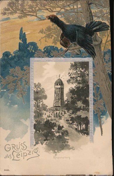 Gruss aus Leipzig Rosenthalberg Germany