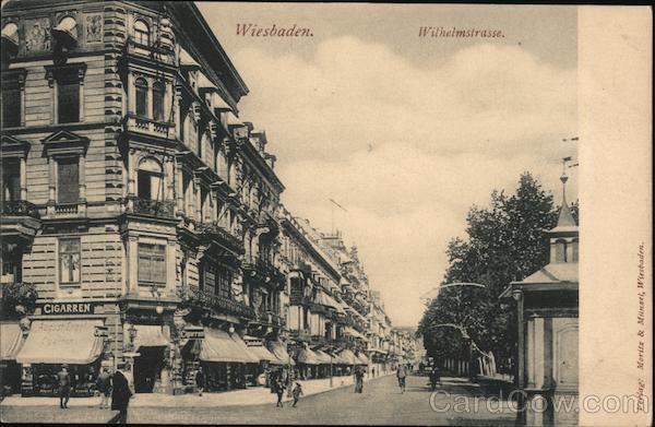 Wiesbaden - Wilhelmstrasse Germany