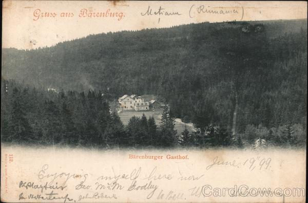 Bärenburger Gasthof Bärenburg in sächsichen Erzgebirge Germany