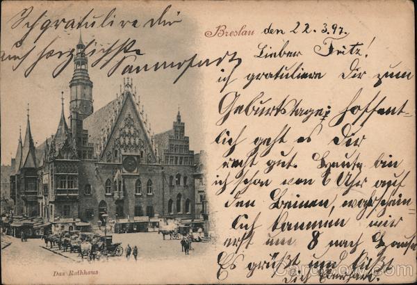 City Hall Breslau Germany