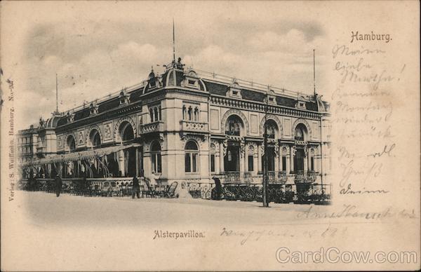 Hamburg - Alsterpavillion Germany