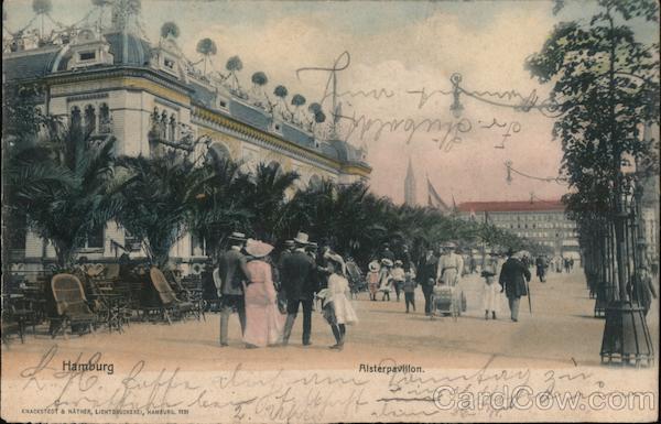 Alsterpavillion Hamburg Germany