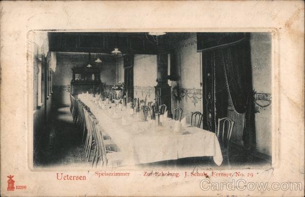 Zur Erholung Dining Room Uetersen Germany