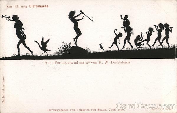 To the Ceremony Diefenbachs Silhouettes