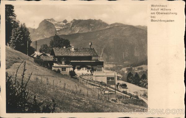 Wohnhaus Adolf Hitlers am Obersalzberg bei Berchtesgaden Germany