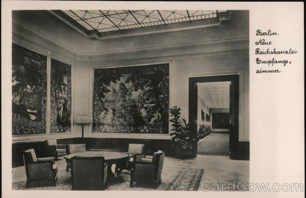 New Reich Chancellery Reception Room Berlin Germany