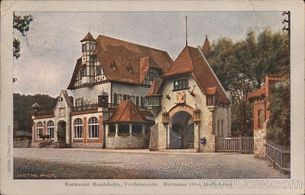 Dog Throat Restaurant, Front View Berlin Germany