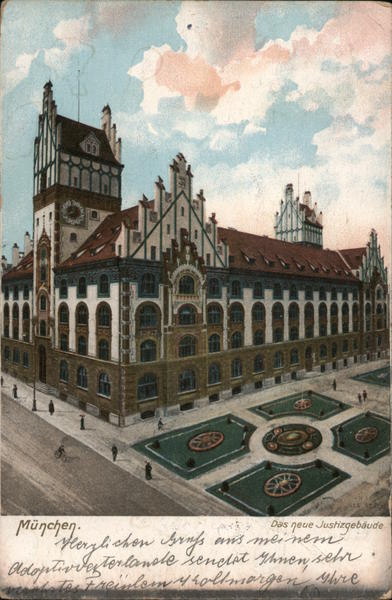 Munich - Justizgebäude Germany