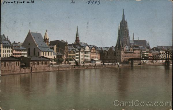 Frankfurt - River Main Germany