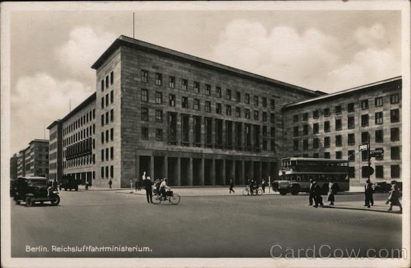 Reich Air Force Ministry Building Berlin Germany