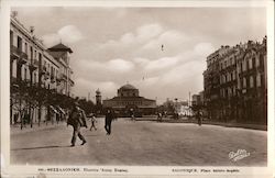 Place Sainte-Sophie Salonica, Greece Greece, Turkey, Balkan States Postcard Postcard Postcard