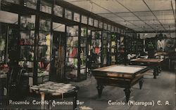 Recuerdo Corinto American Bar Postcard