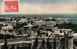 View of Town Rhodes, Greece Greece, Turkey, Balkan States Postcard Postcard Postcard