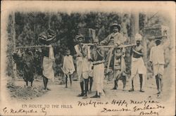 En Route to the Hills Postcard