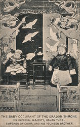 The Baby Occupant of the Dragon Throne Postcard