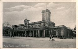 View of Pump Rooms Postcard