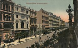 Avenida de Mayo Postcard