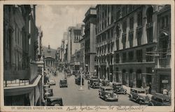 St.Georges Street, Capetown Postcard