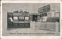 Thorley's Stand, Franco British Exhibition 1908 Postcard