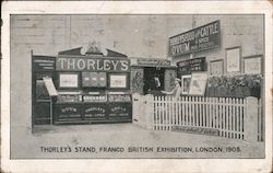 Thorley's Stand, Franco British Exhibition 1908 London, England Postcard Postcard Postcard