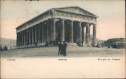 Temple du Thesee Athens, Greece Greece, Turkey, Balkan States Postcard Postcard Postcard