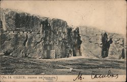 Socrates' Prison Postcard
