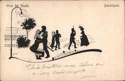 Wien bei Nacht, Beserlpark Postcard