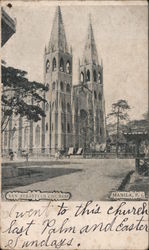 San Sebastian Church, Manila Postcard