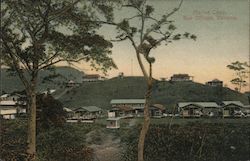 Marine Camp. Bas Obispo, Panama Postcard