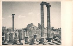 Ruins of the Temple of Apollo at Didyma Postcard