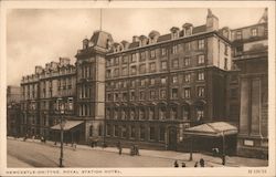 Newcastle-On-Tyne. Royal Station Hotel Postcard
