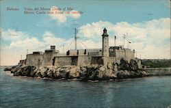 Habana. Morro Castle seen from the outside Postcard
