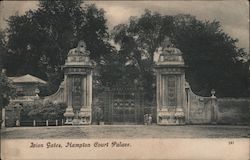 Lion Gates, Hampton Court Palace Postcard