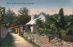 Home of Bermuda Farmer Postcard Postcard Postcard