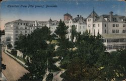 Hamilton Hotel (600 guests), Bermuda Postcard Postcard Postcard