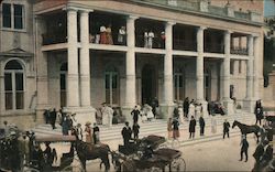 Front entrance of Hamilton Hotel Bermuda Postcard Postcard Postcard