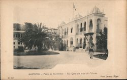 Palais du Gouverneur - Vue Generale Prise de L'Entree Postcard
