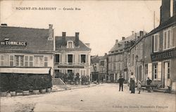 Nogent-En-Bassigny - Grand Rue Postcard