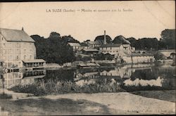 La Suze (Sarthe) - Moulin et tannerie sur la Sarthe Postcard