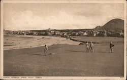 Golf Course and Town From Point Garry Postcard