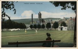 View of Tweed Green Postcard