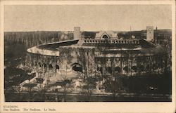 The 1912 Olympic Stadium Postcard