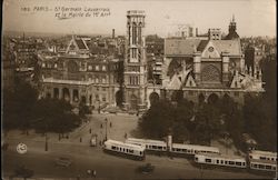 St. Germain Lauxerrois et la Mairie du 1er Arrt. Postcard