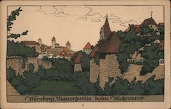 Nürnberg - Mohrentor Postcard