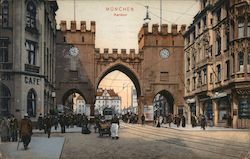 Munich - Karlstor Postcard