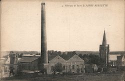 Sugar Factory in Savry-Berlette Postcard