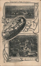 Three German Mennonite Villages Postcard