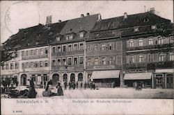 Schweinfurt - Marktplatz Postcard