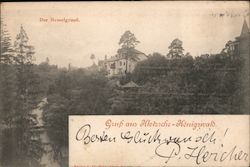 Der Nesselgrund Gruβ aus Klotzsche-Königswald Postcard