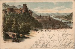 Greetings from Heidelberg Postcard